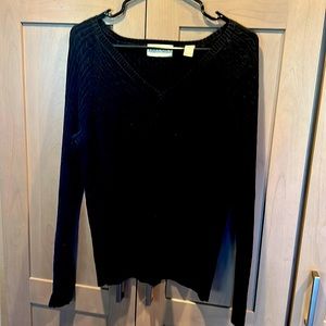 Black V neck sweater - Worn Once